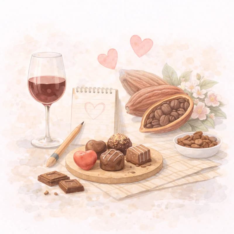 Degustação Guiada de Chocolates