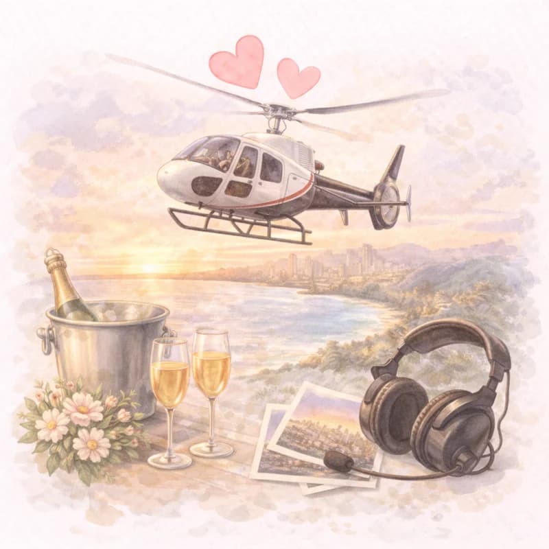 Passeio de Helicóptero