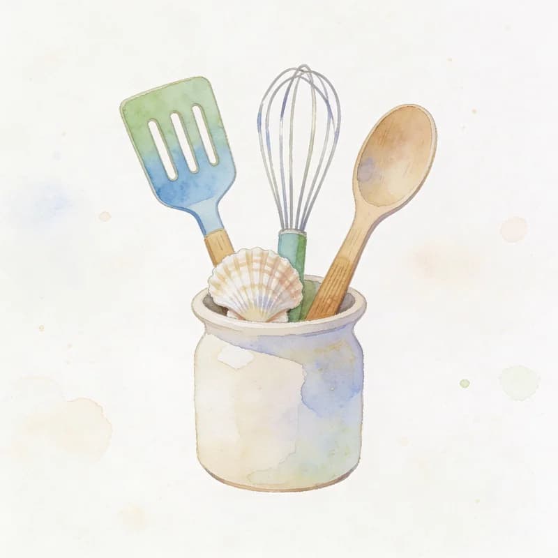 Kit Utensílios de Cozinha