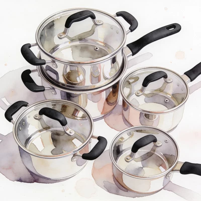 Jogo de Panelas Completo